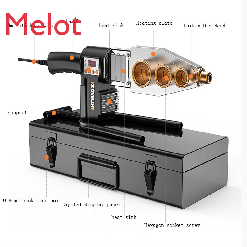 

220V household pipe melter PPR welding machine 63