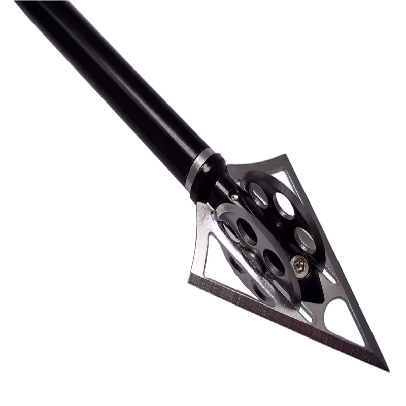 1/3/6 шт. стрельба из лука Broadheads 100 зерно наконечники стрел 2 очистительные полосы