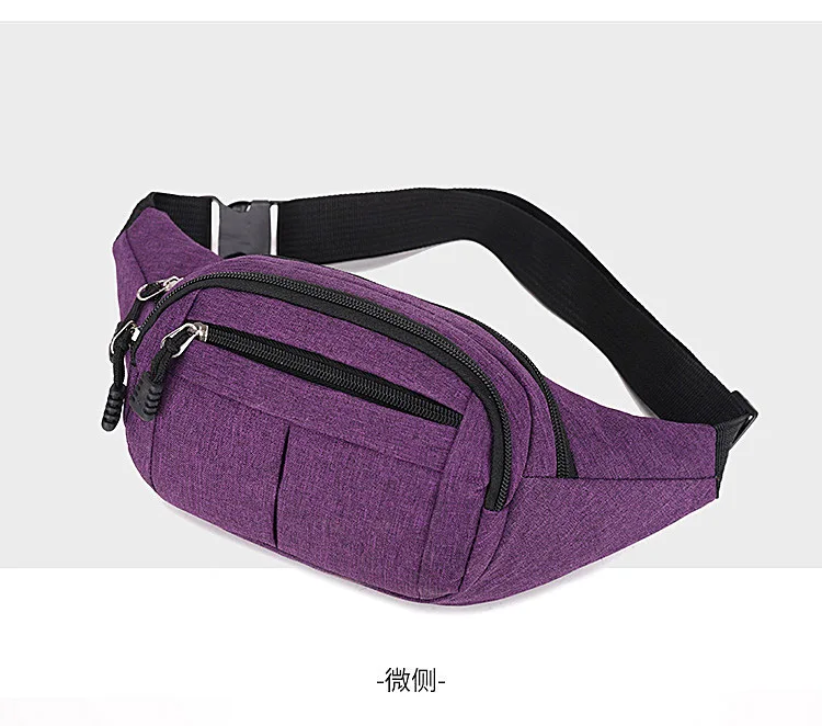 Men Waist Bag Fashion New Packs Purse Casual Large Phone Belt Hip Bag Heuptas Women's Travel Fanny Banana Bags