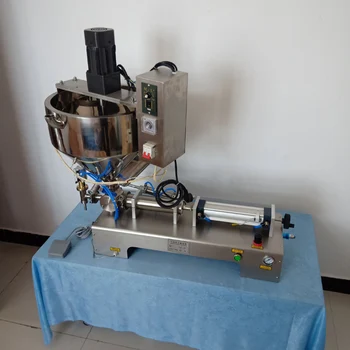 

Paste liquid filling machine stainless steel heating stirring type quantitative filling machine