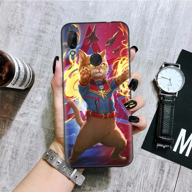 BA190-5 Мститель Капитан Америка Черная крышка чехол для телефона для Xiaomi Redmi Note фотоаппаратов моментальной печати 8 7 7S 7A 6 S2 GO K20 Pro 6A mi 6X 5X A1 CC 9 8 Coque - Цвет: BA190-5