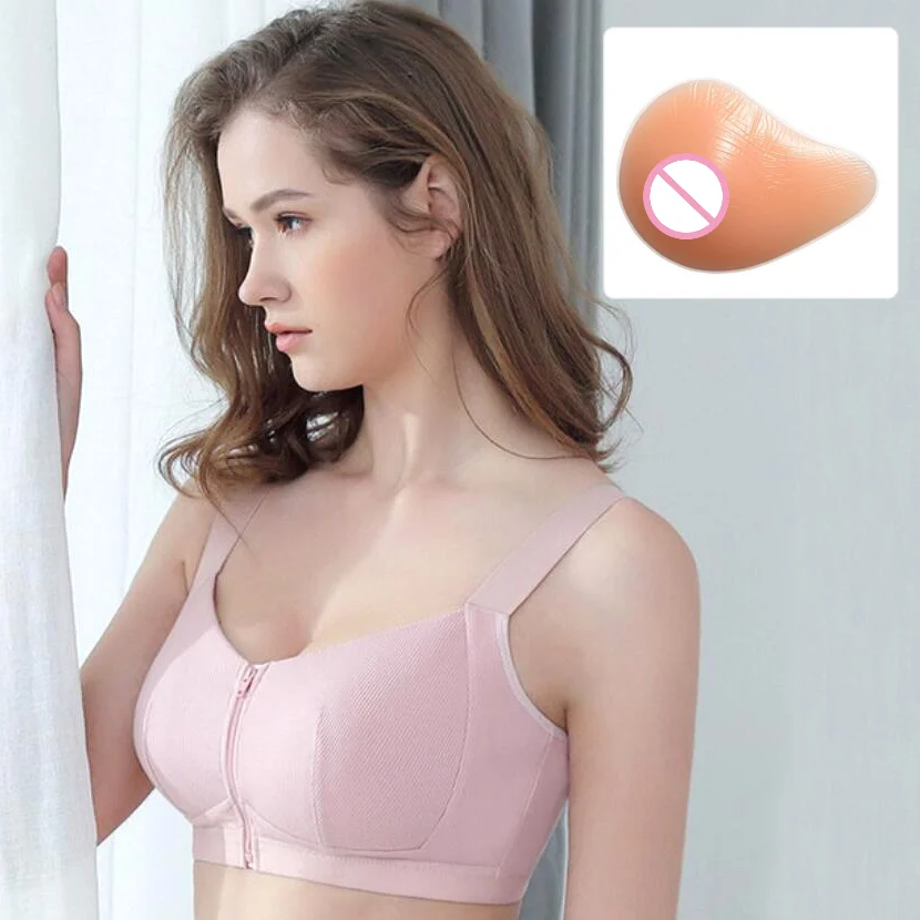 Mastectomy Bra Pocket Bra Sports Bra 95C For Silicone Breast Prosthesis  Fake Breast Women With Artificial Cancer Boobs - AliExpress