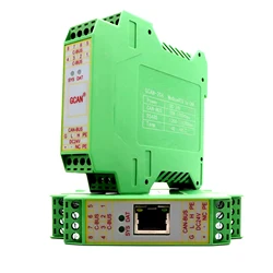 Convertisseur esclave Tcp Can vers Modbus GCAN 205, Module de Conversion de passerelle, lecteur de Date, prise en charge du protocole J1939 