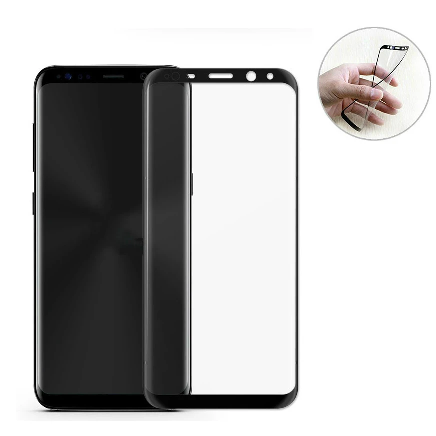 JGKK 3D изогнутая Защитная пленка для экрана Samsung Galaxy S8 Plus S7 edge не закаленное
