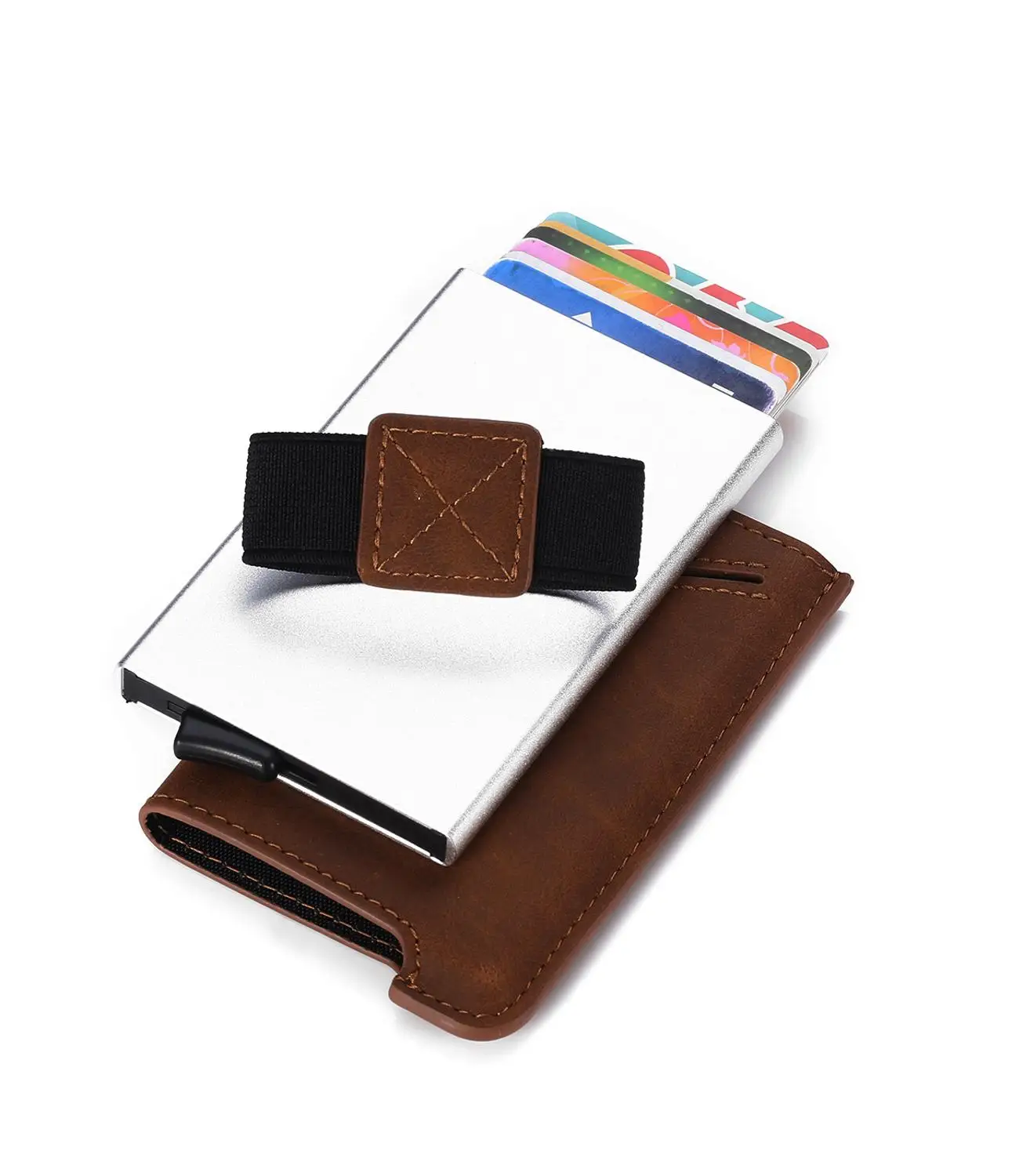 

Rfid Man Card Holder Wallet Male Vintage Short Purse 2019 Slim Leather Wallets Mini Thin Cardholder Purse for Men Women