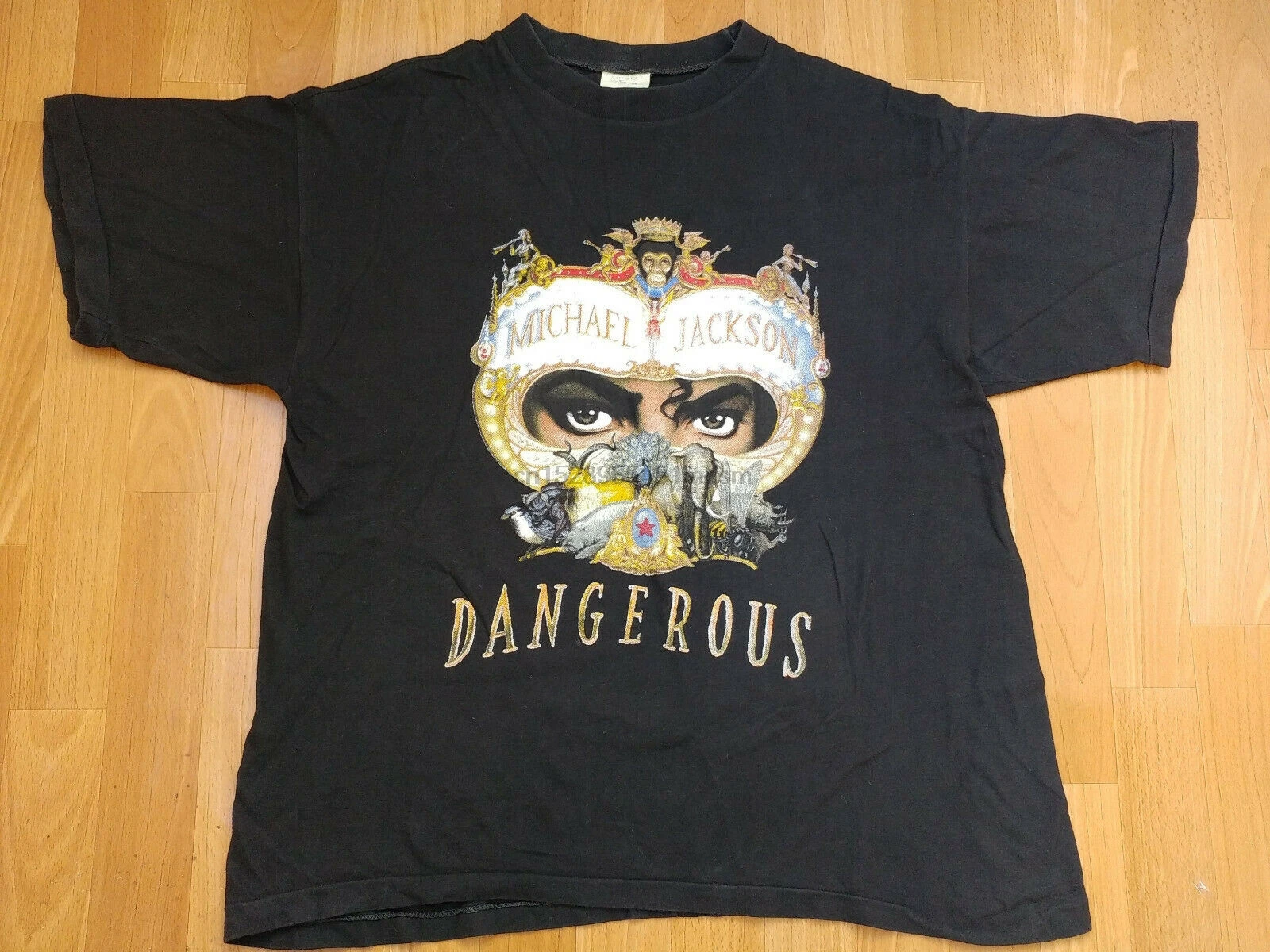

Michael Jackson Dangerous Tour Concert 1991 NEW CONDITION T SHIRT NOT VITG