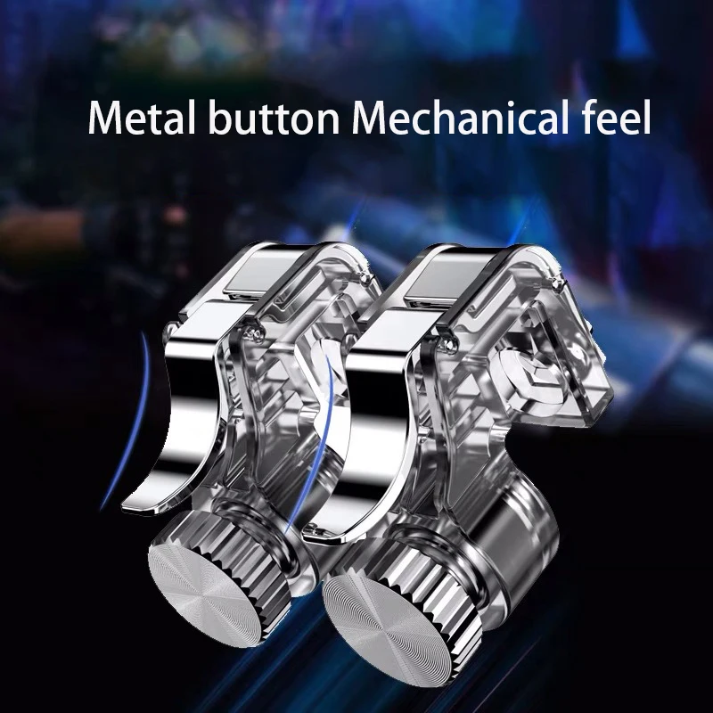 

L1R1 Shooter Pubg Mobile Controller Smart Phone Fire Button Aim Key Joystick R11 Metal FOR PUBG Mobile Gaming Trigger Gamepad