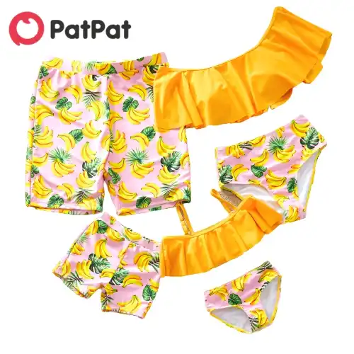 family matching swimsuits infant