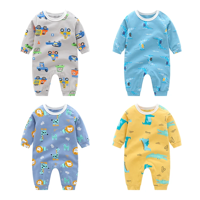 

Baby Rompers Newborn Baby Clothes For Girls Boys Long Sleeve ropa Jumpsuit Baby Clothing boy Kids Outfits One Pieces Bodysuits