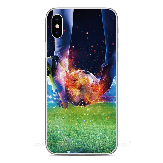 tpu Soft Football Soccer Phone Case For Alcatel 1L 1S 3L 2021 1 3C 1C 1X 1V 3V 3X 2019 1A 1B 1SE 2020 Silicone Back Cover Style 5