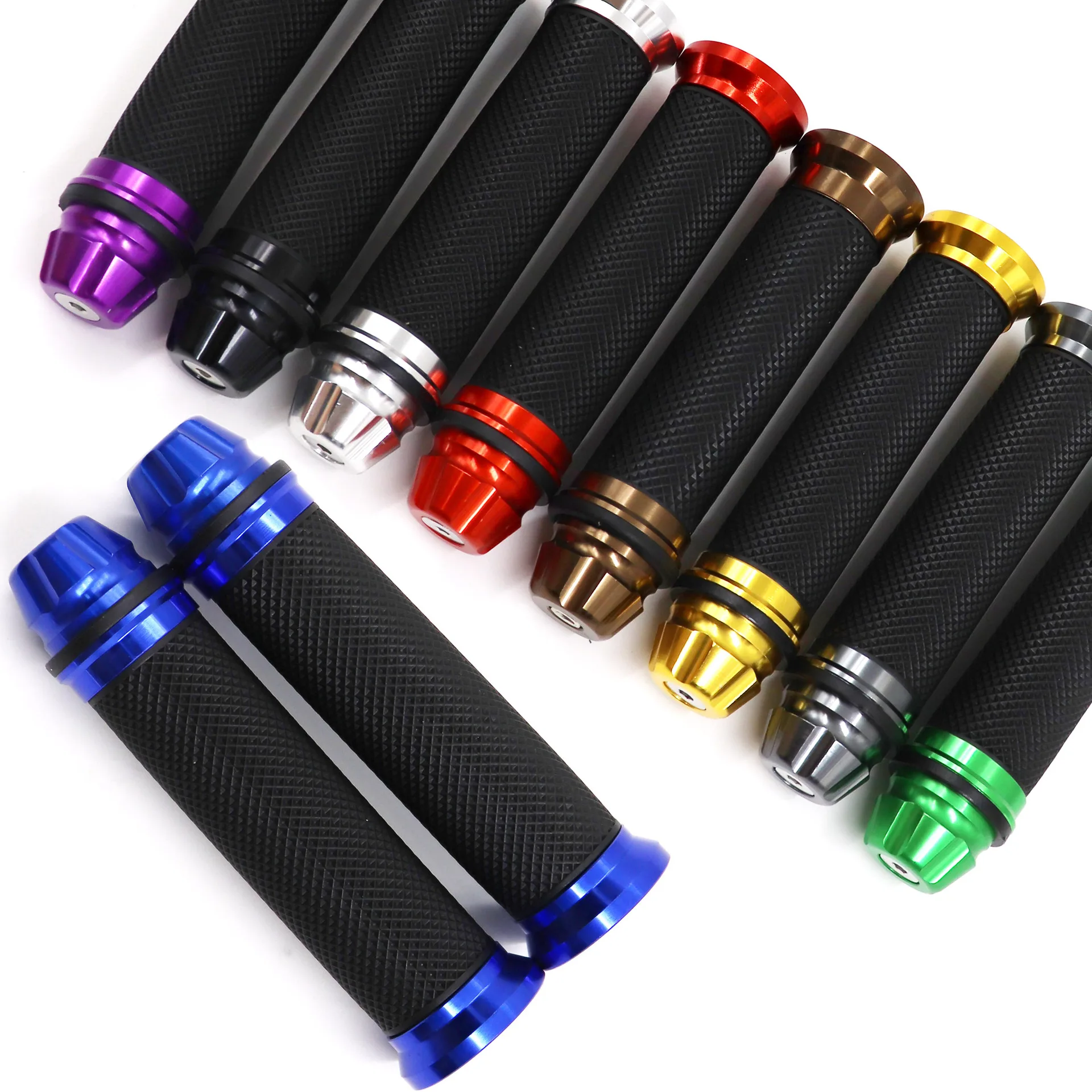 

Motorcycle Handle Grips Non-Slip Bicycle Handlebar Grips Cover For Mountain Bike Scooters Road Bike BMX MTB Cycling