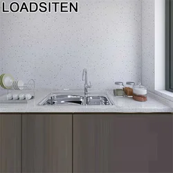Adhesive Cupboard Sideboard Stove Parede Waterproof De Pared Wall Paper Home Decor Oil Proof Papel Tapiz Kitchen Wallpaper Roll