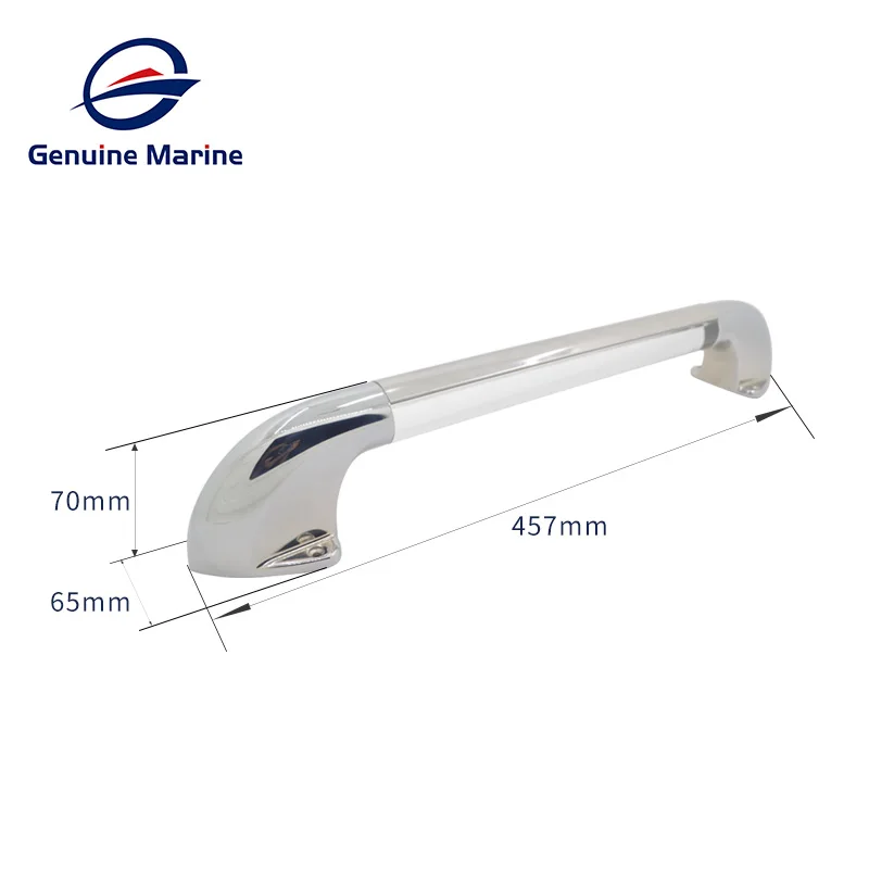 Stainless Marine Grab Handles, 2 Pack - 316 Stainless Steel Boat Safety Handrails For Hatches & Doors