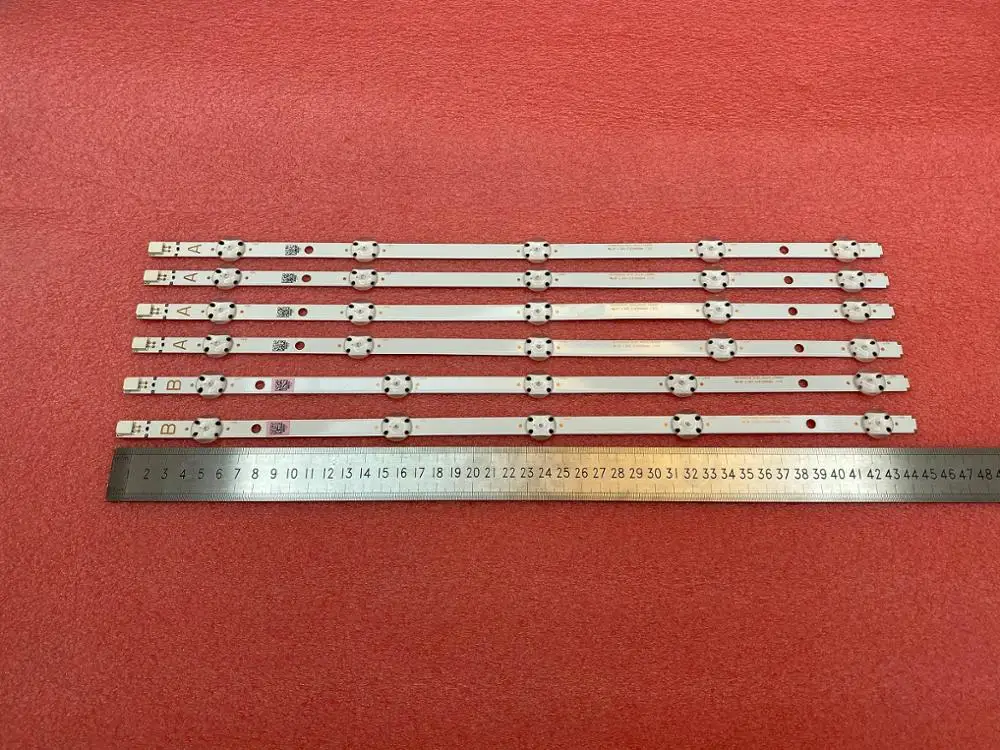 

New 6 PCS/set 5LED 450mm LED Backlight lamp strip For 48HB6T72U LSC480HN08-G01 VES480UNDS-2D SVV480A16A SVV480A16B_5LED_150803