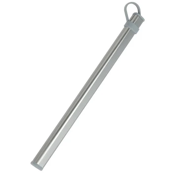 

Chopsticks Storage Tubes Aluminum Alloy Box Case for Titanium Chopsticks Storage Box Without Chopsticks Gray