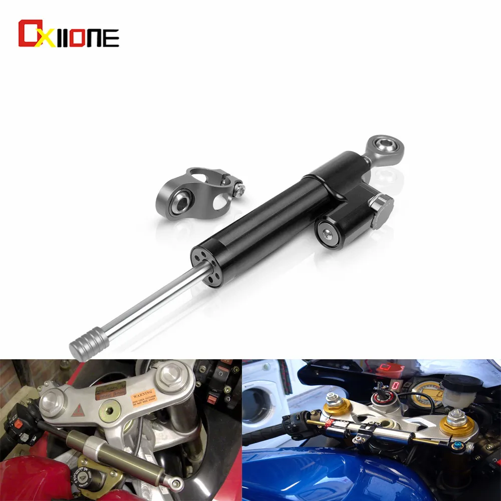 Мотоциклетный Регулируемый стабилизатор рулевого управления демпфер