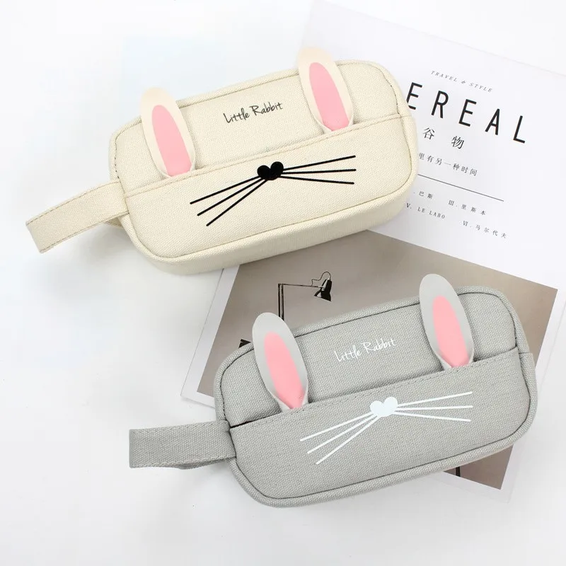 

Korea Cute Large-capacity Pencil Bag Pencil Bag Creative Primary School Children's Stationery Bag Back To School Office Supplies