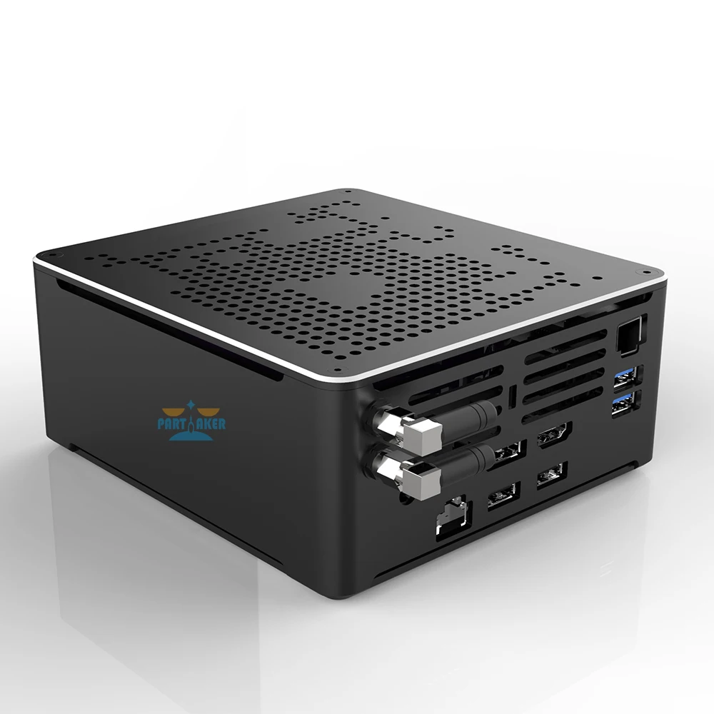 High-Performance Dual LAN Gaming Mini PC with Xeon E Processors, DDR4 Memory, M.2 NVMe, Windows 10/Linux, 4K HTPC, HDMI, DP, and WiFi Connectivity. Description Image.This Product Can Be Found With The Tag Names Barebone Mini PC, Computer Office, Dual lan gaming mini pc