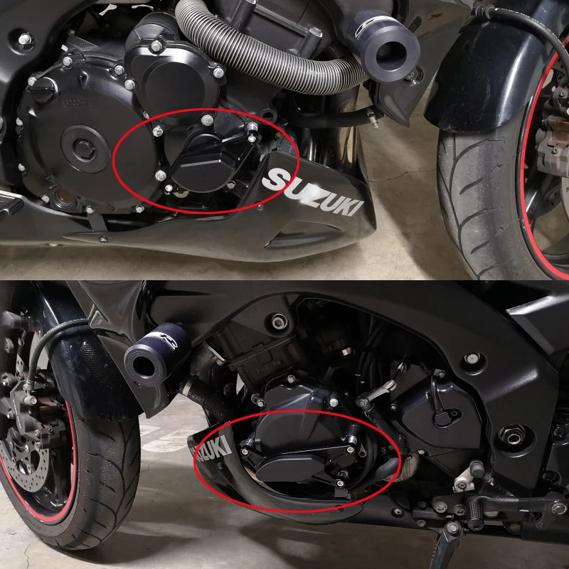 Защитная рамка для мотоцикла SUZUKI GSR 400/600 GSR400 GSR600 2006 2012 защита от падения|Защита