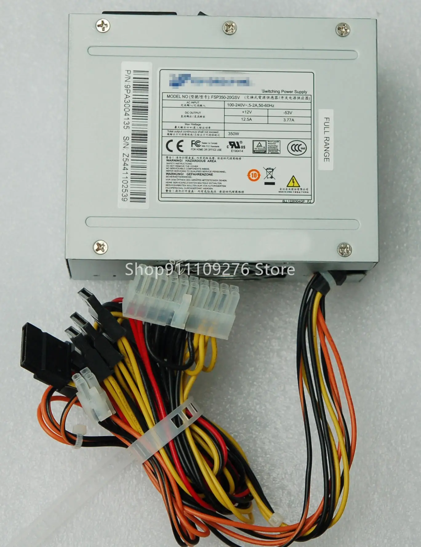Оригинальный разборный блок питания для Φ MAX 350W