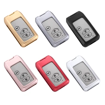 

Aluminum Alloy Key Case for car For Toyota 2010 Prado 11 Old CROWN 12 Camry 09 Highlander car Accessories car styling keychain