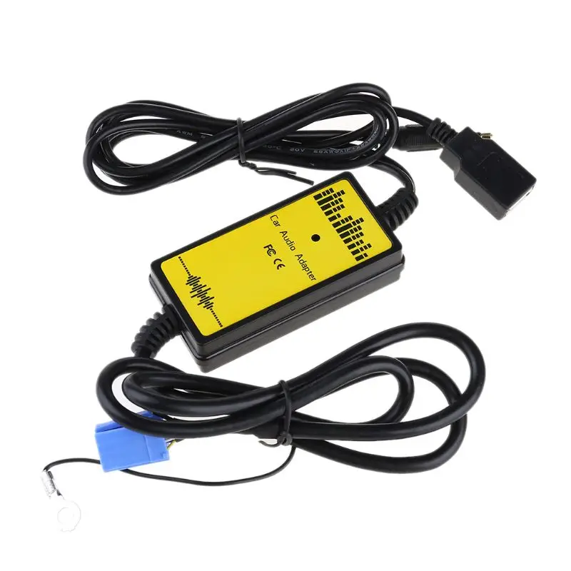  Adaptador de CD de Audio para coche cambiador interfaz AUX MP3 SD USB Cable de datos 2x6Pin para To