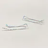 Real 925 Silver Ear Climber Ear Cuff Gold Handmade Hammered Jewerly  Minimalist Pendientes Oorbellen Boho Earrings for Women 6