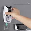 Toothbrush Holder Automatic Toothpaste Dispenser Set Dustproof Sticky Suction Wall Mounted Toothpaste Squeezer for Bathroom ► Photo 2/6