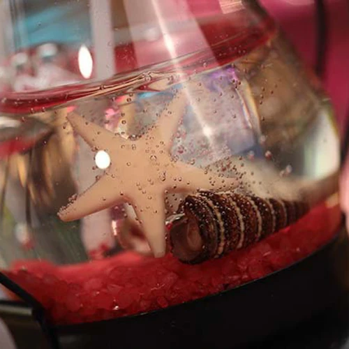 Chritmas огни Настольный Desktrop подсвечники держатель океанские огни ночник лампа случайный цвет Рождественские вечерние Декор лампа "Хэллоуин"