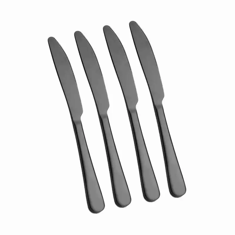 

Spklifey Steak Knife Set 4 Pieces Steak Knives Stainless Steel Steak Knife Set Tableware Stainless Steel Dinnerware Cutlery