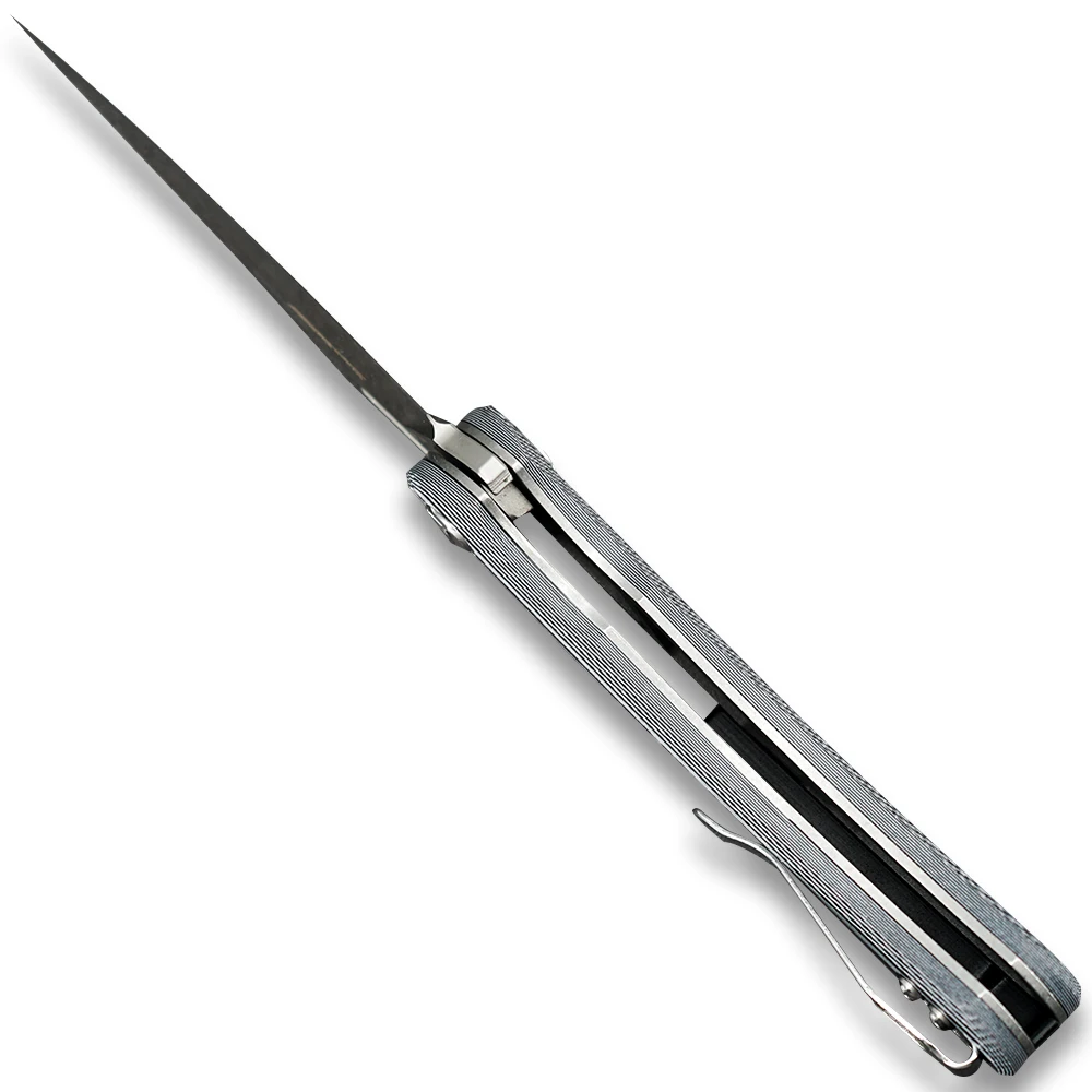 TWOSUN 14C28N лезвие складной нож карманный нож тактический нож охотничий инструмент для отдыха на природе EDC шариковые подшипники Быстрое открытие G10 TS127