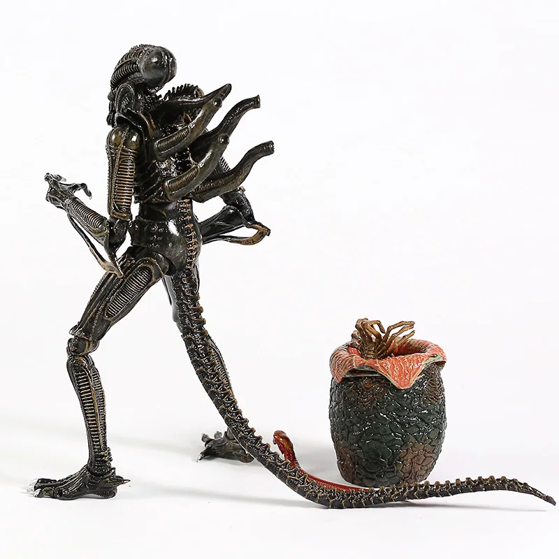 Инопланетянин NECA Ultimate Edition коричневый/синий воин инопланетянин фигурка Коллекционная модель игрушки