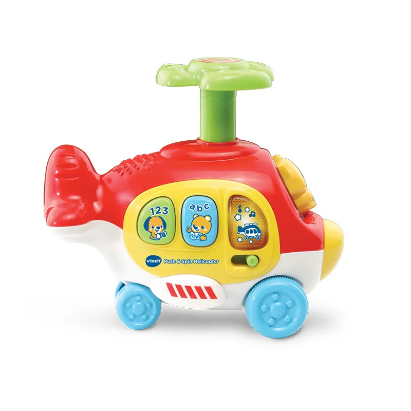 VTech Vtech раздвижной вертолет Детский развивающий звук и светильник Мобильная большая модель самолет игрушка 9-36 месяцев