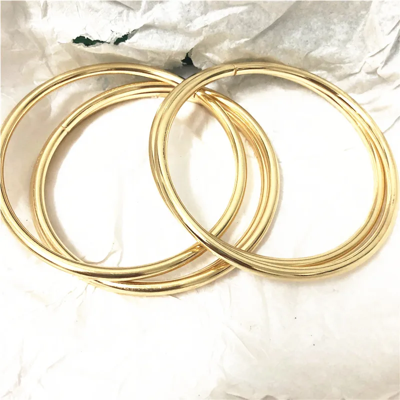 Большие металлические круглые соединительные кольца толщиной 5 мм 30 шт. 90