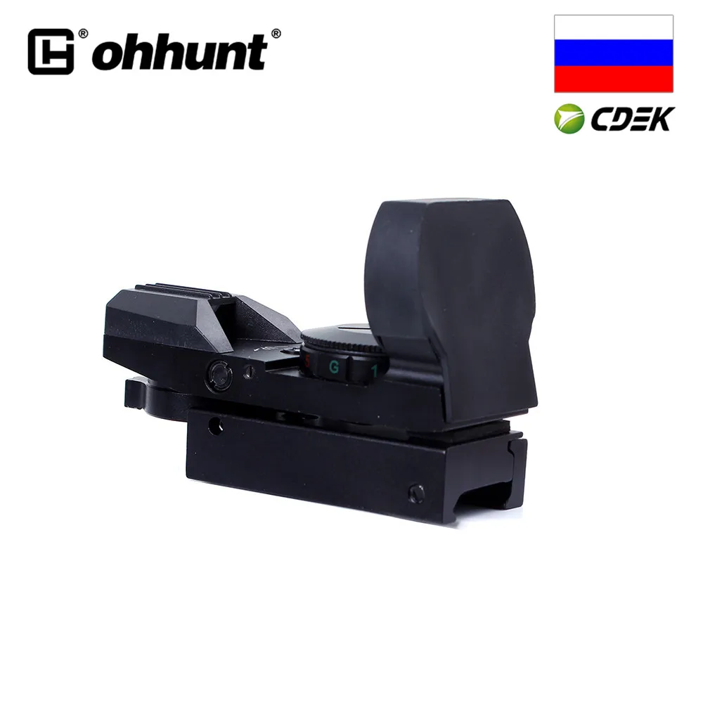 Oh Hunt 1X22 голографический прицел отражающий красный зеленый цвет с бесконтактным