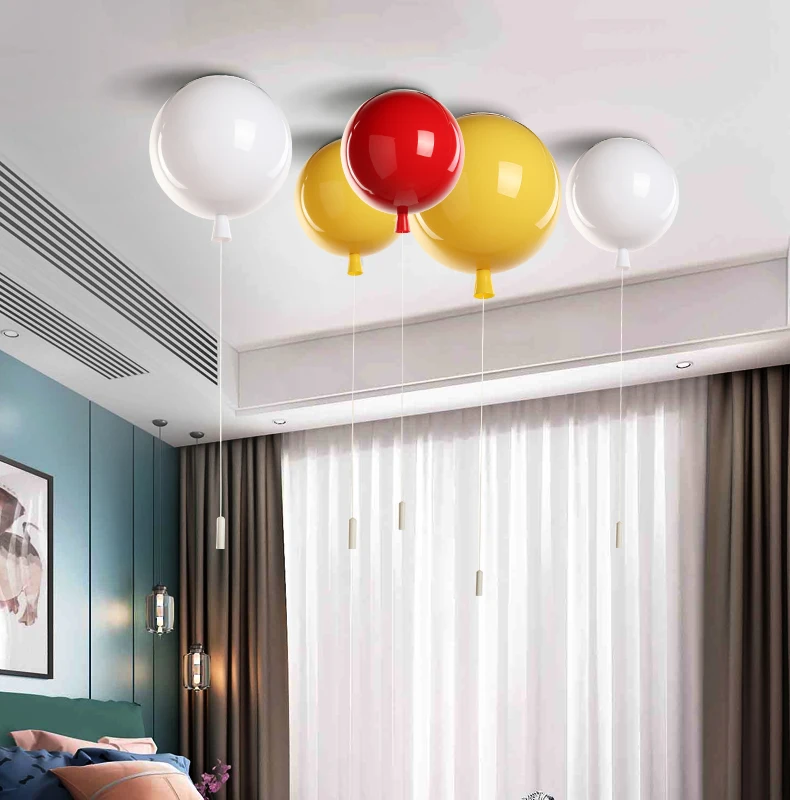 Современный подвесной светильник s скандинавский подвесной светильник воздушный шар подвесной светильник для детской комнаты светильник