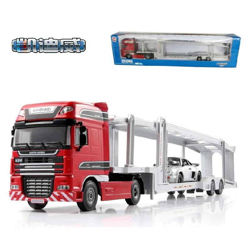 

CHILDREN'S Toy Alloy Engineering Static Collection Model Cadeve Transportation 1: 50 Car Super Strong