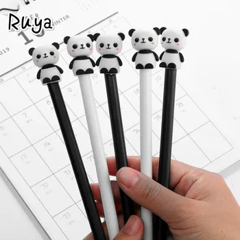 

1pcs Chinese Panda Cartoon Gel Cute Magic Kawaii Pens For School Writing Novelty Stationery Girls Gifts stabilo papeleria pilot