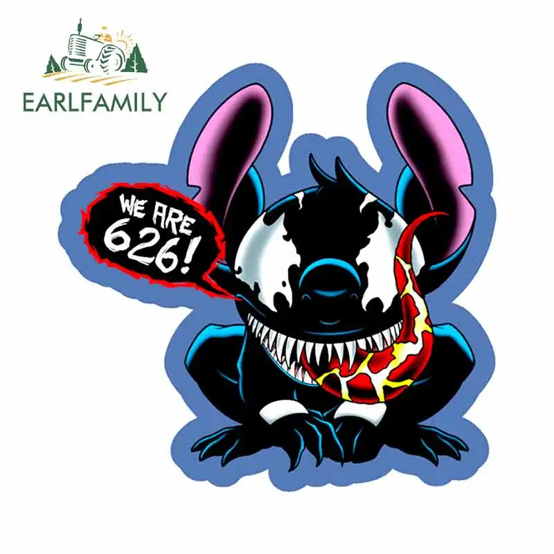 EARLFAMILY 13 см x 12 5 для нас 626 наклейки мотоцикла модные автомобиля 3D Забавный аниме