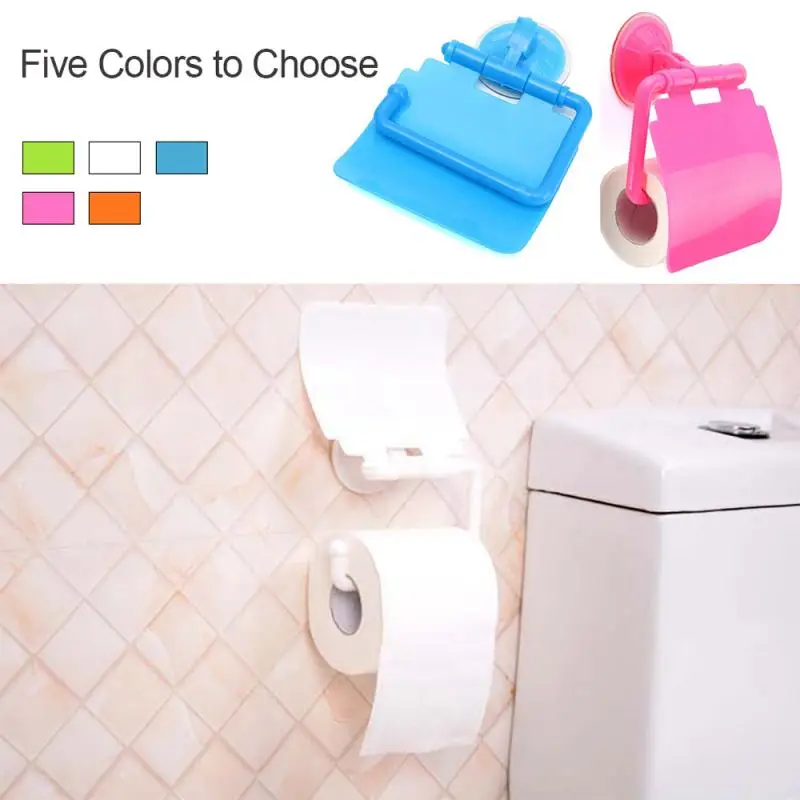 

Wall Mounted Waterproof Plastic Paper Holder Organizer Storage Case Napkin Towel Rack Tissue Kitchen Toilet Bathroom Accessories