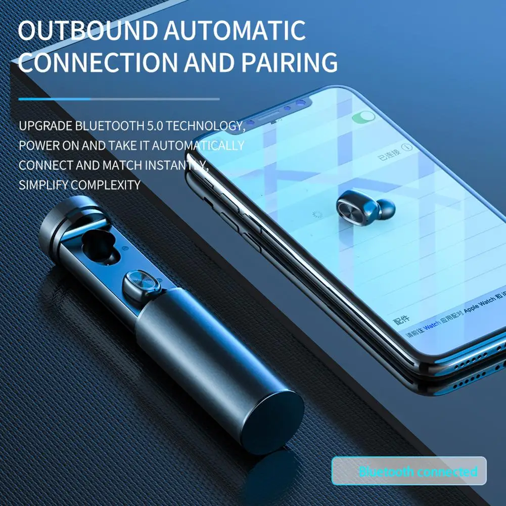 TWS Wireless Earphone In Ear HIFI Sport Earphones Bluetooth Earphone Mini Wireless Stereo Earbud Gaming Headset