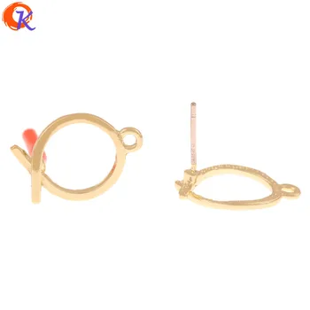 

Cordial Design 100Pcs 12*16MM Jewelry Accessories/Hand Made/DIY Parts/Loop Shape/Earring Findings/Jewelry Making/Earrings Stud