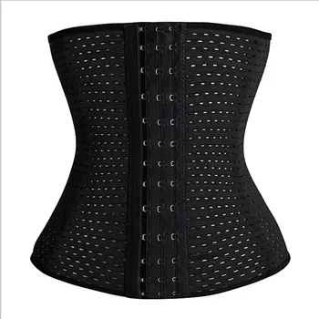 

Stretch Waist Trainer Belt 3 Rows Hooks Body Shaper Breathable Postnatal Tummy Control Shapewear Faja Slimming Girdles Women