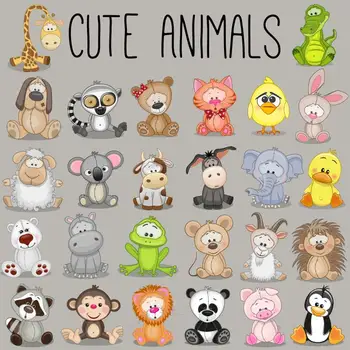 

Realistic Animal Iron On Patch Tops Vinyl Heat Transfer Diy Fashion Appliqued Punk Patch Heat Print On Baby Shirt Shoes