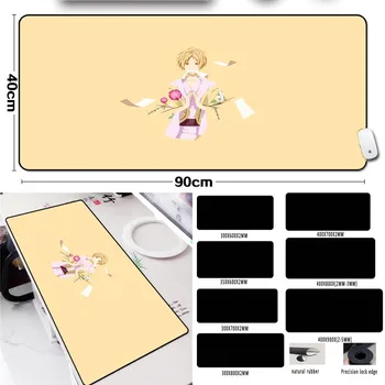 

Japan Anime Natsume Yuujinchou Natsume Takashi Cat Teacher Large Size Mousepad 400x900x3MM or 300X800X2MM Tablemats