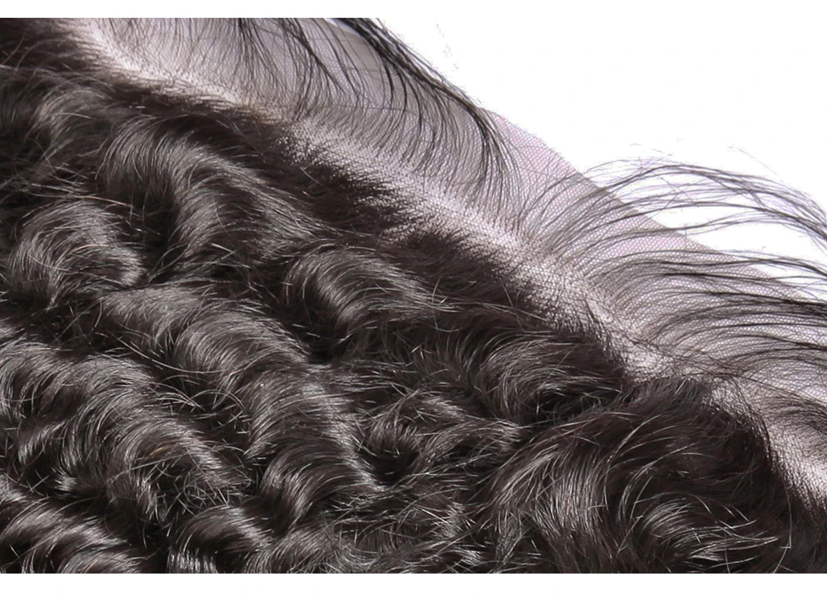 [CEXXY] волосы OneCut, 13x4 дюйма, глубокая волна, 8-20 дюймов, волосы remy, натуральный цвет, 13x4, фронтальные человеческие волосы, лобовое закрытие