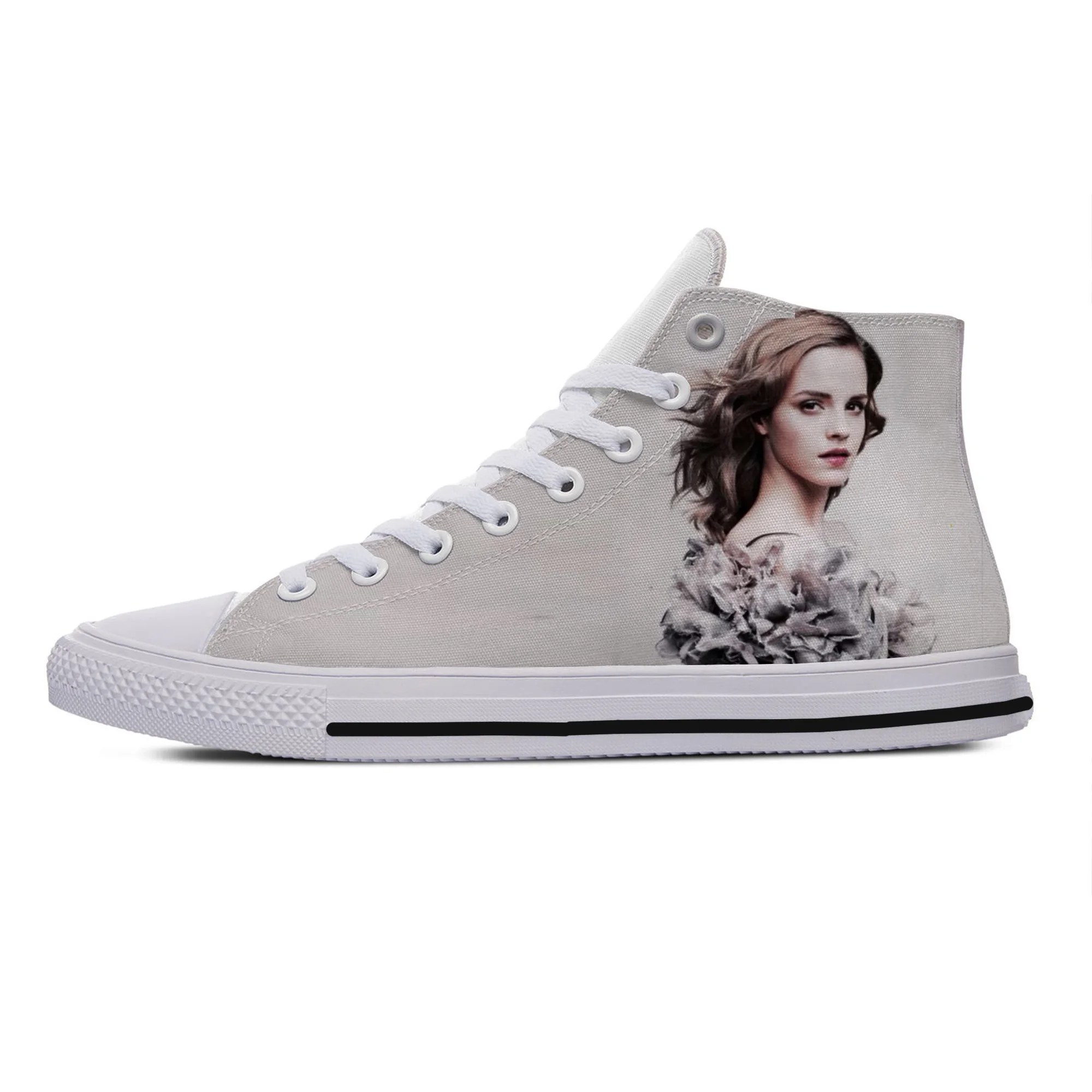 

2019 Hot Cool Fashion Funny Summer High Quality Sneakers Handiness Casual Shoes 3D Printed For Men Women Emma Watson