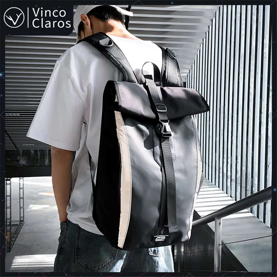 

High Quality 15.6 Inch Laptop Backpacks Male Luxury Men's Waterproof Travel Backpack Reflective Design Backpack for Teenagers