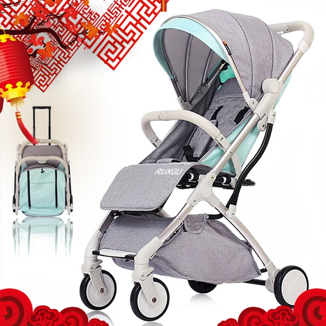 $US $71.94  Multifunctional Strollers Mini Lightweight Folding Baby Stroller Foldable Pushchair(Tax Free)(Czech