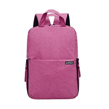 

LATZZ Outdoor Portable Waterproof Scratch-proof Dual Shoulders Backpack Camera Accessaries Bag Wine Red